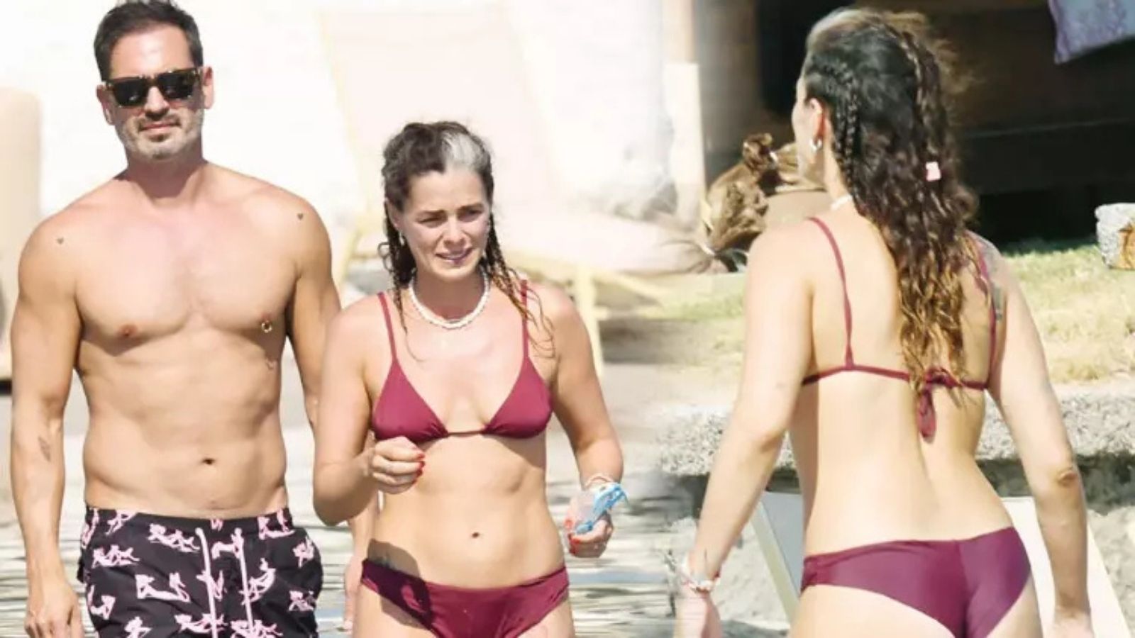 Çeşme’de Romantik Anlar: Özge Özpirinçci ve Burak Yamantürk’ün Sahil Keyfi