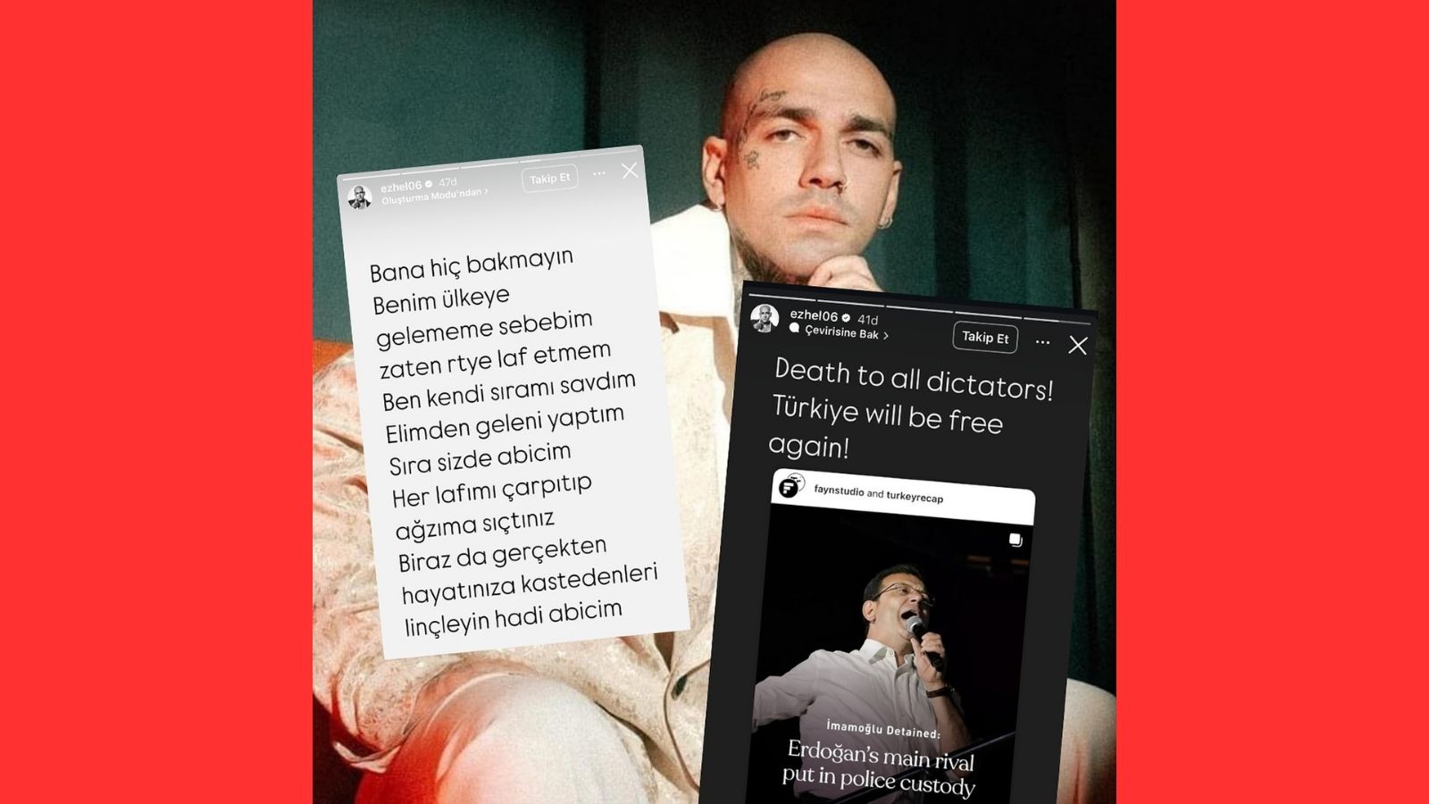 Ekrem İmamoğlu'na Yönelik Gözaltı Operasyonu ve Ezhel'in Tepkisi
