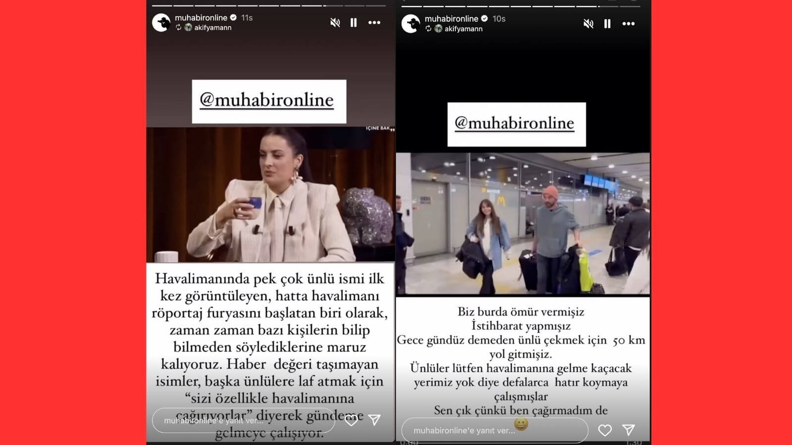İrem Sak’ın Havalimanı Röportajlarına Gönderdiği Açık Söz ve Muhabirin Sert Cevabı