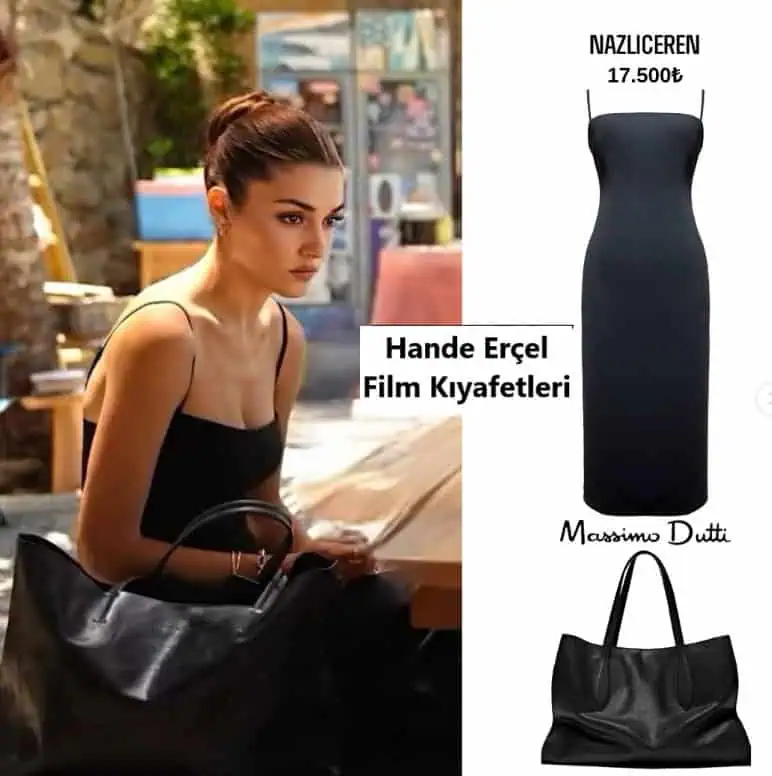 Rüzgara Bırak Filminde Hande Erçel'in Kıyafetleri ve Stili