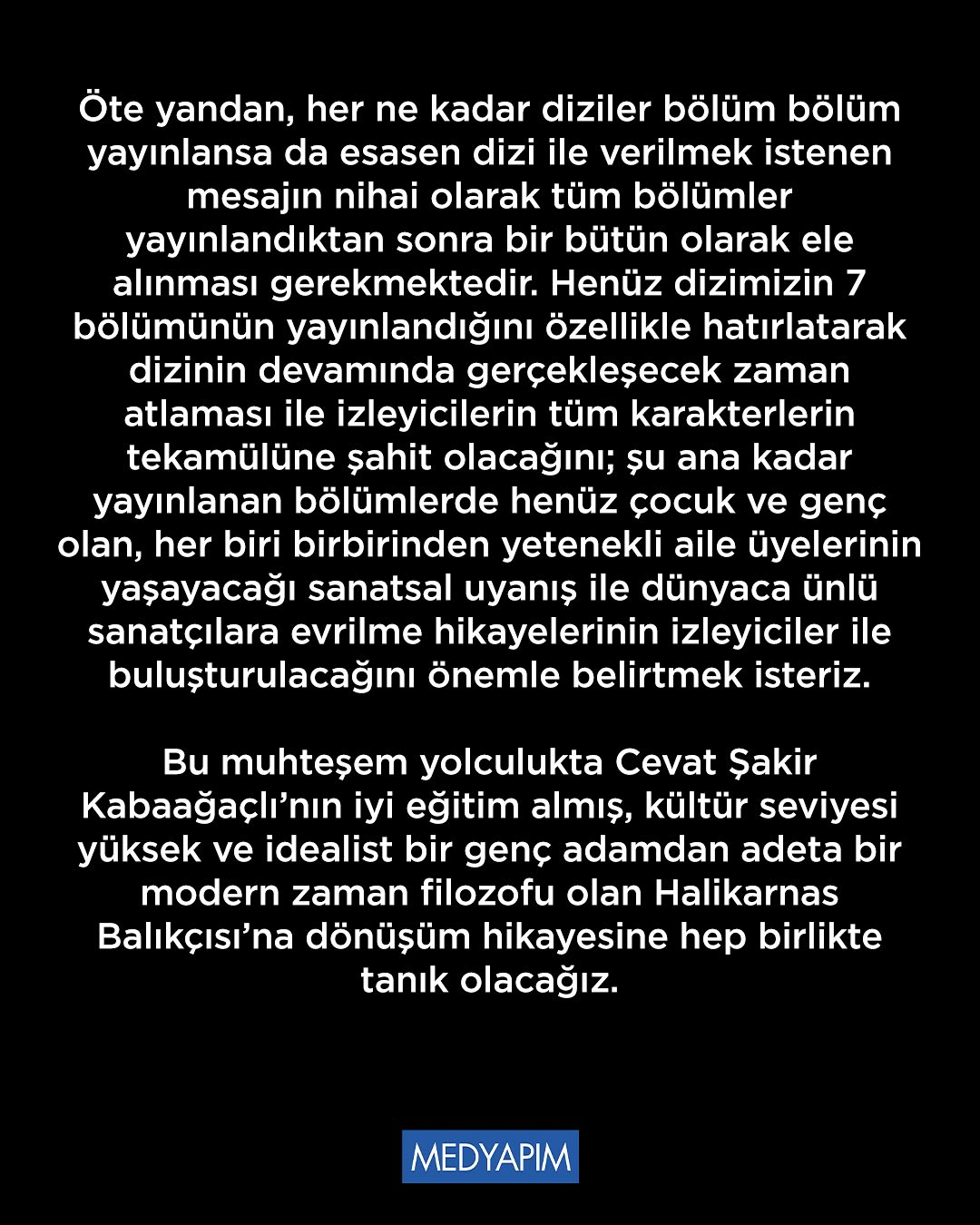 Şakir Paşa Ailesi Mucizeler ve Skandallar Dizisi Geri Dönüyor