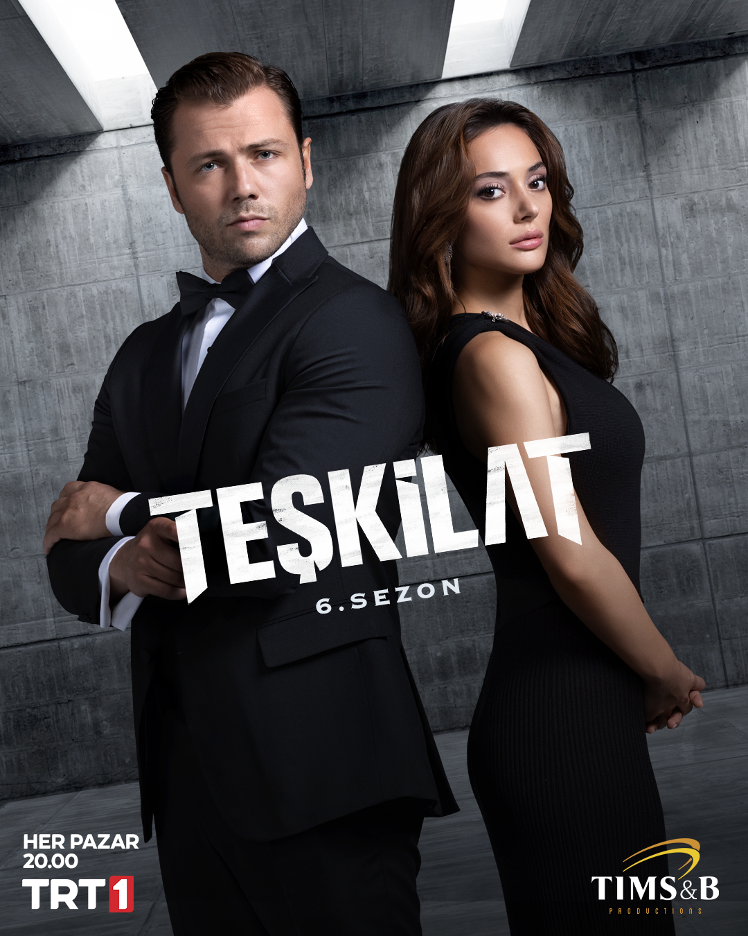 Teşkilat 6. Sezon Afişi ve Başrol Oyuncularından Derinlemesine Bilgi